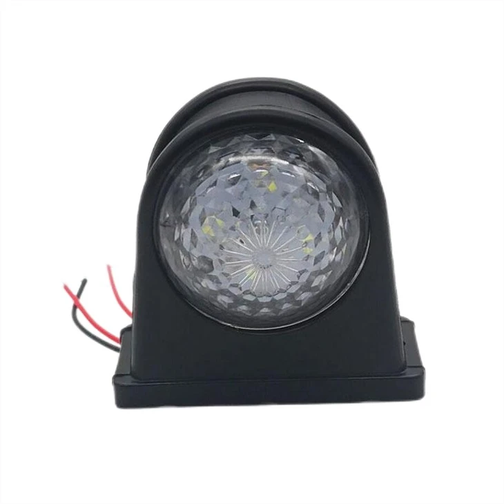 LED Double-sided Edge Light Piranha Warning Light 24V Black Ride 0171