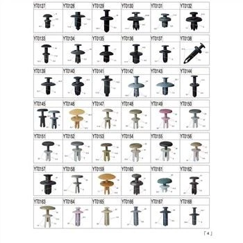 Auto Clips Fästelement Plast